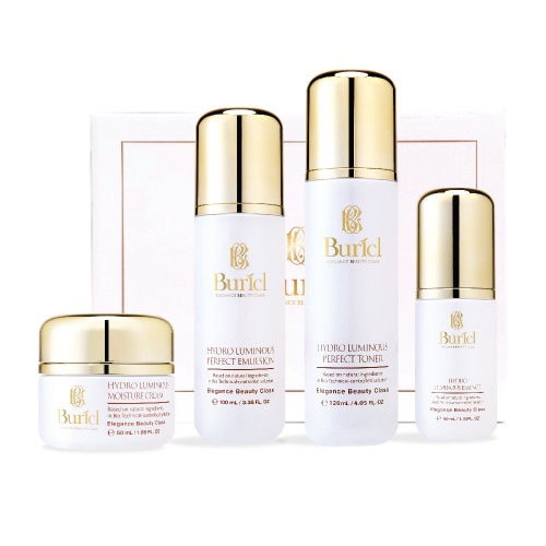 Bộ Dưỡng Trắng Và Chống Lão Hóa Toàn Diện Buricl Hydro Luminous Perfect 4 Items